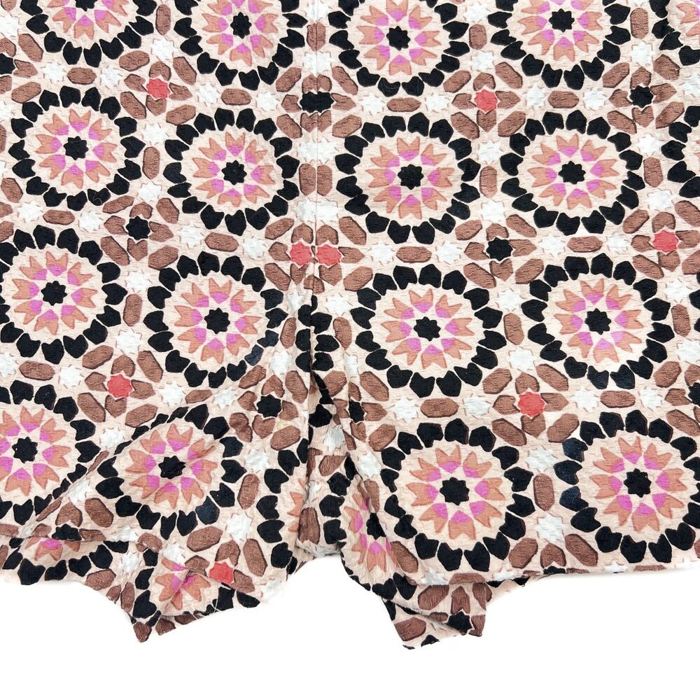 kate spade New York Floral Mosaic Jacquard Shorts Retro Size 2 - NWOT - Picture 5 of 7